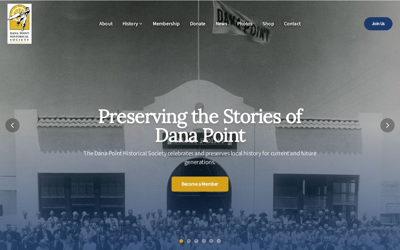 Dana Point city directory history and photo archive