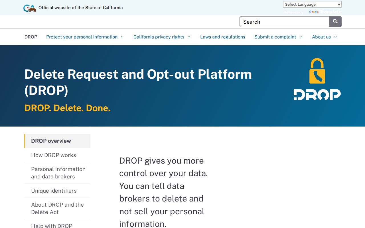 Dana Point residents directory privacy deletion resource